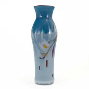 Blue Vase W/ Red Lip