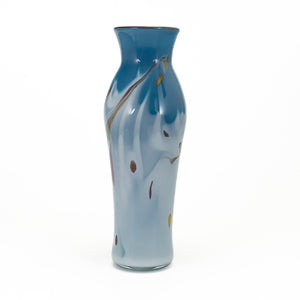 Blue Vase W/ Red Lip