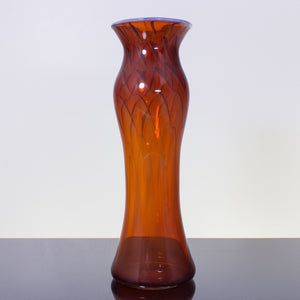 Scarlet Amber Vase
