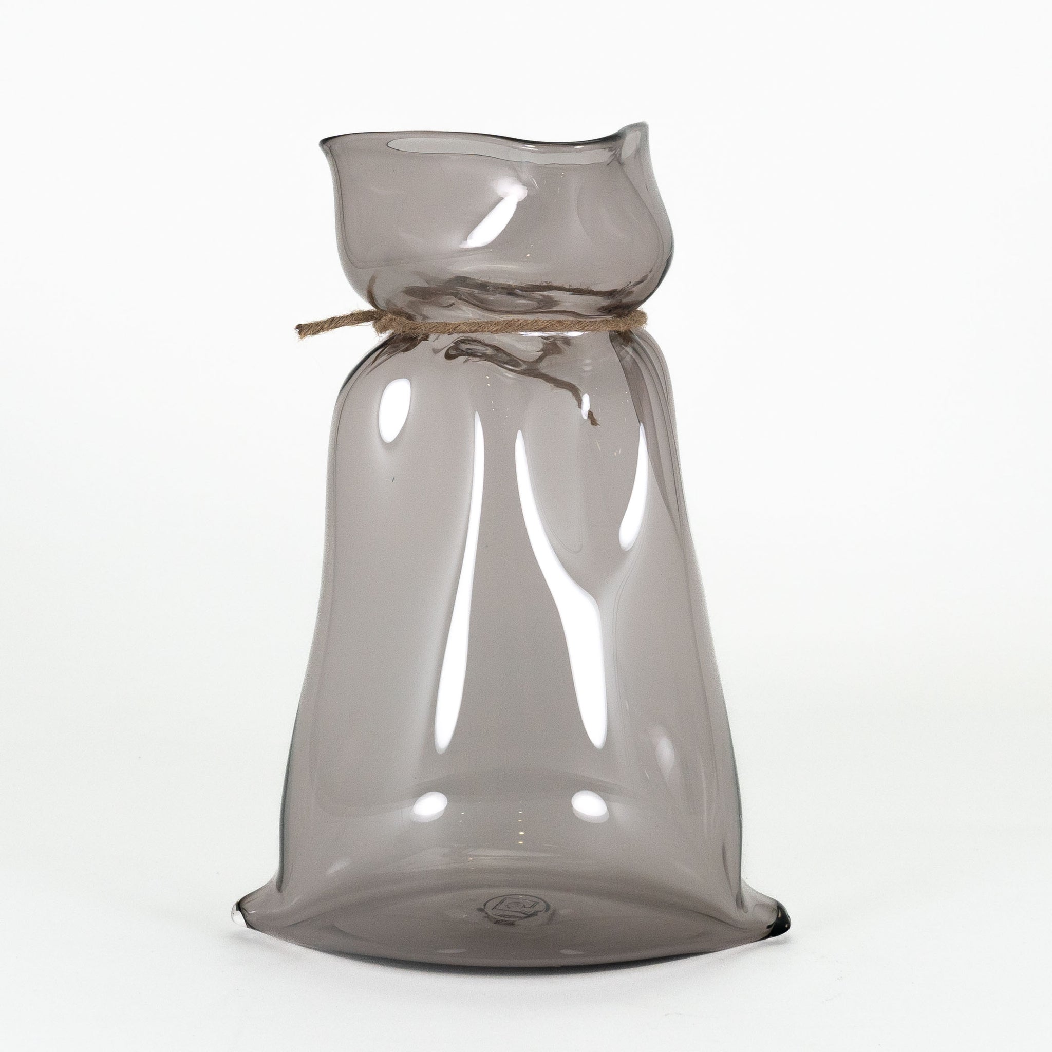 Grey Bag Vase