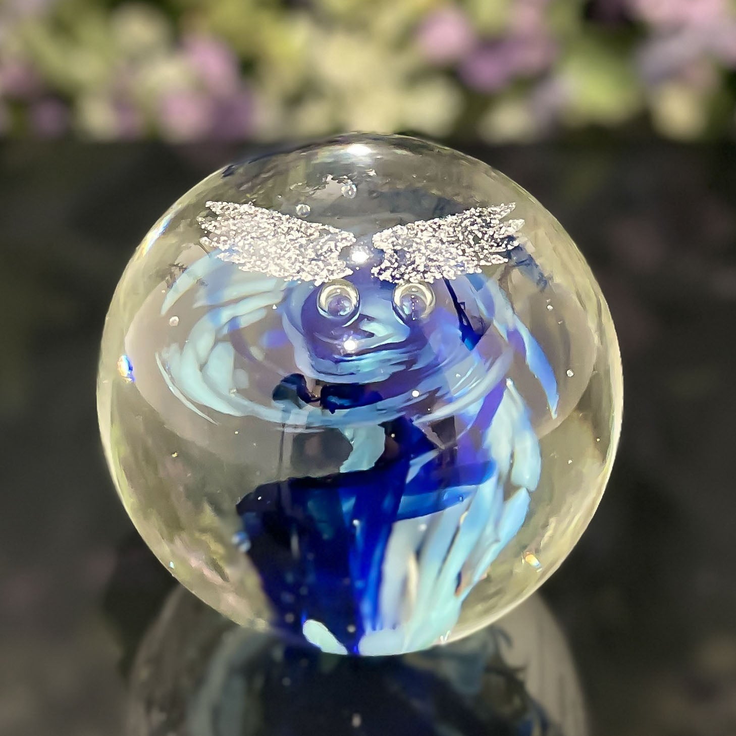 Angel Wings Memorial Orb