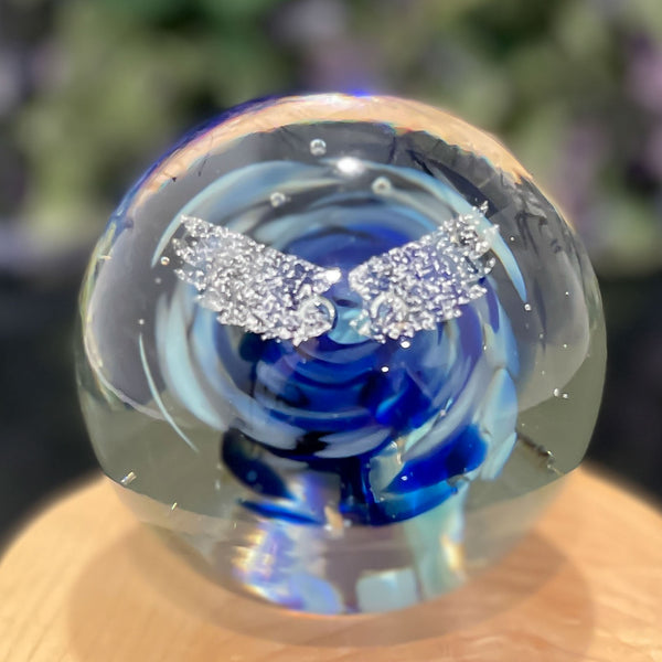 Angel Wings Memorial Orb