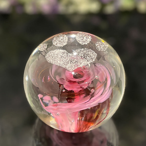 Paw Print Memorial Orb