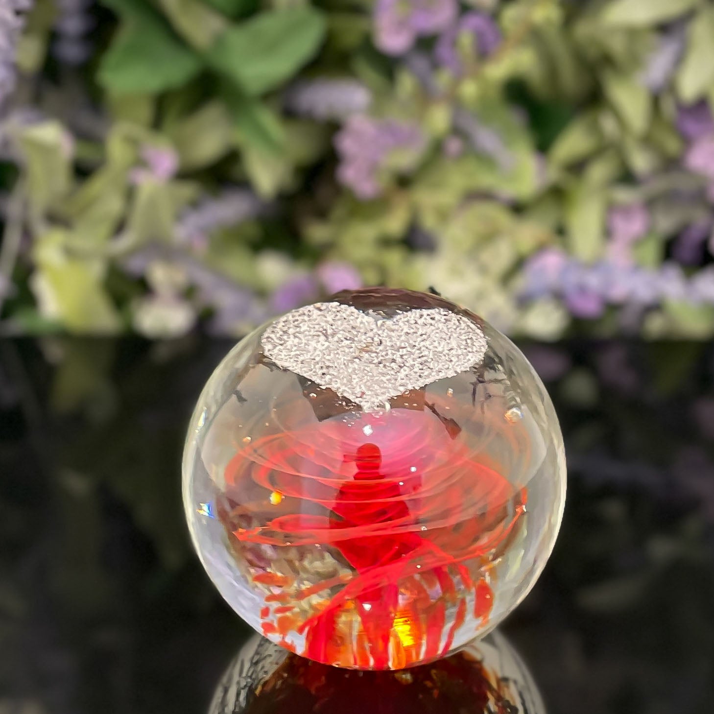 Heart Memorial Orb