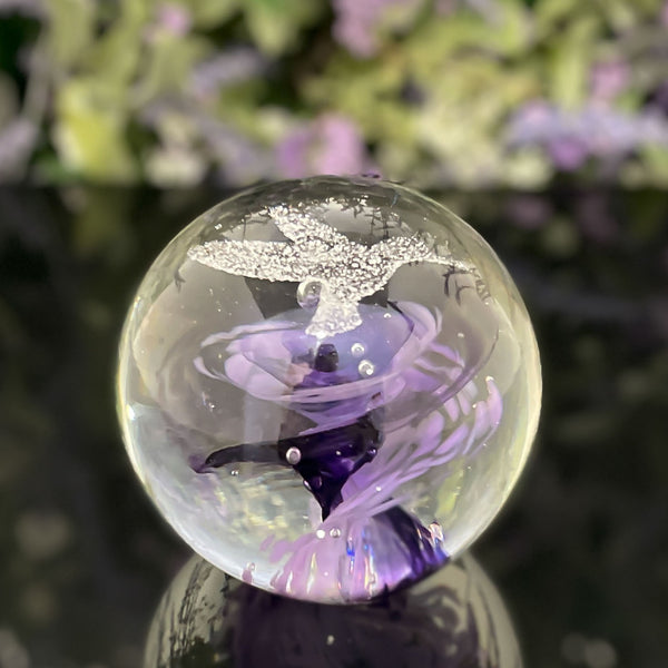 Hummingbird Memorial Orb