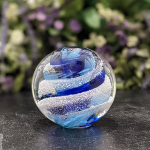 Memorial Swirl - Sky Blue & Cobalt