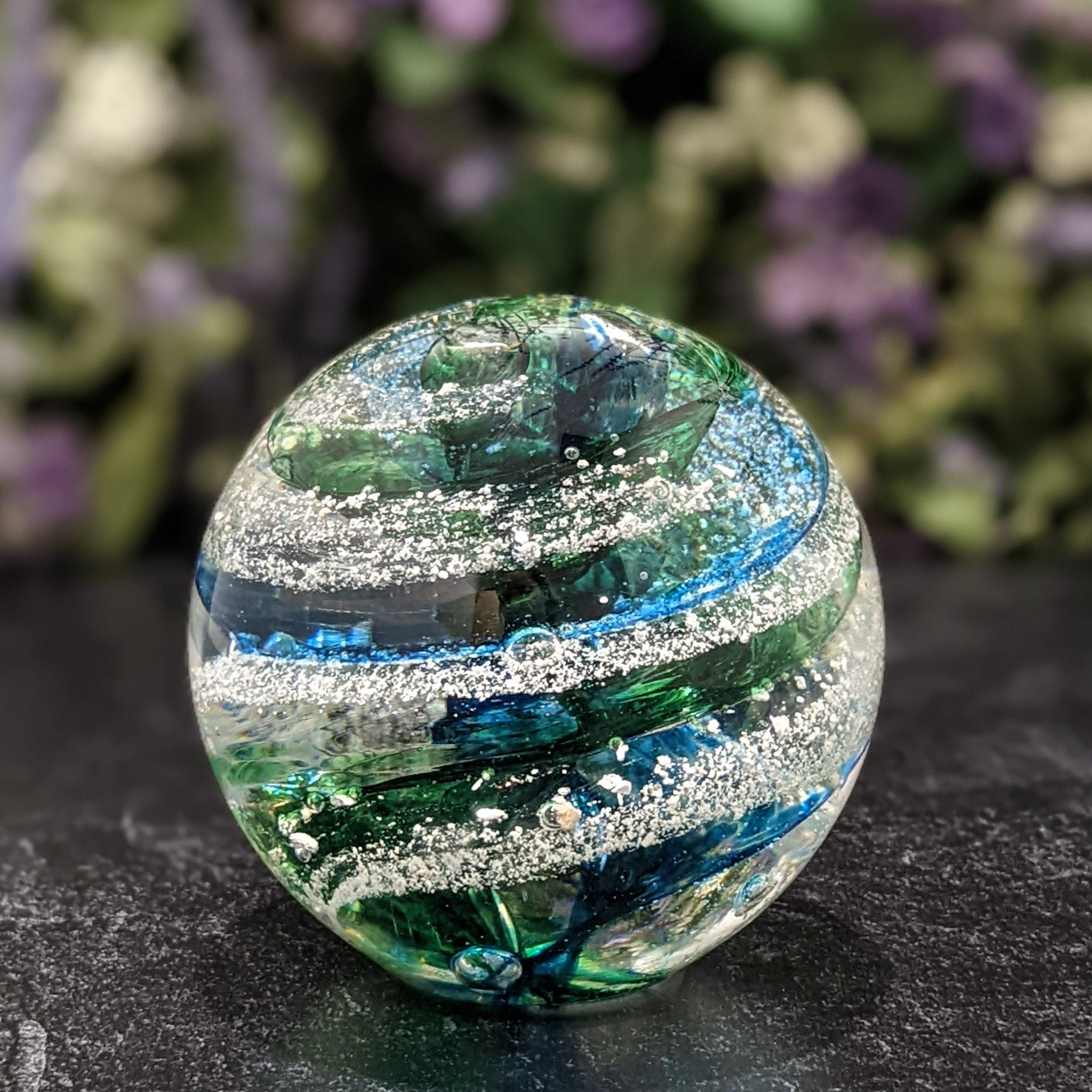 Memorial Swirl - Blue & Green